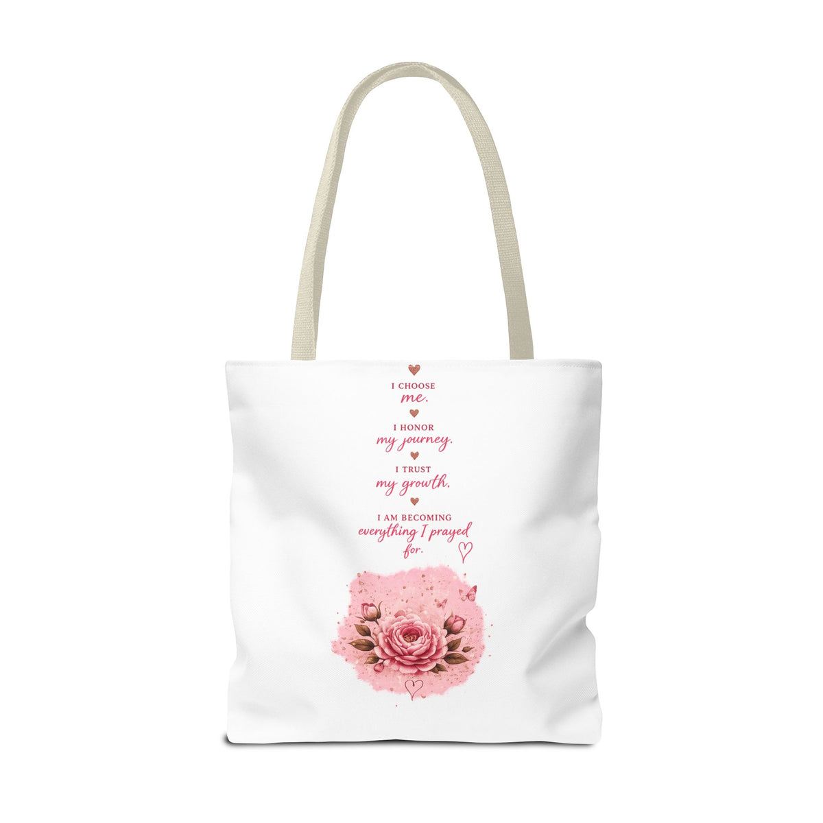 Still Healing Tote Bag — Inspirational Self-Love Healing Quote Tote