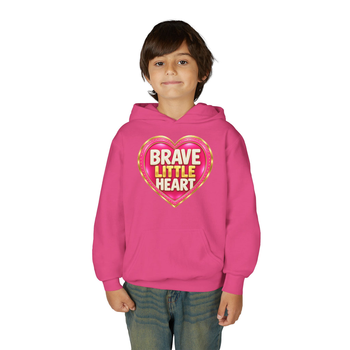 Brave Little Heart Youth Hoodie