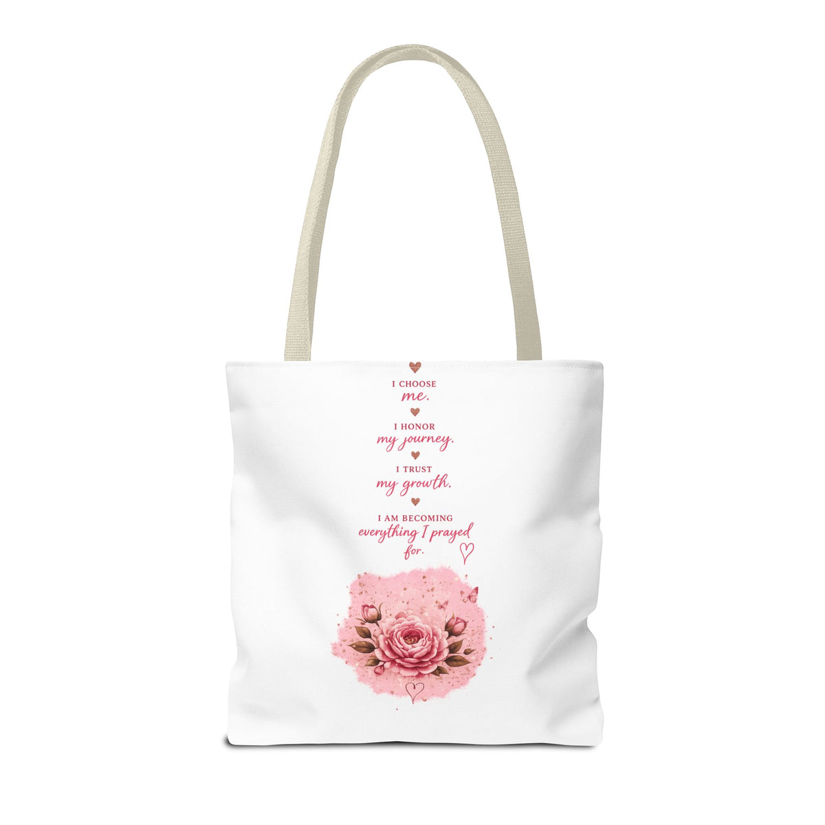Still Healing Tote Bag — Inspirational Self-Love Healing Quote Tote