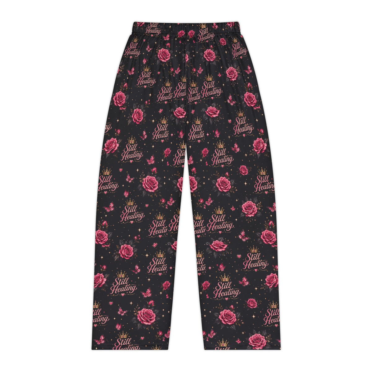 Still Healing Floral Pajama Pants — Women's Cozy Sleep Lounge Trousers