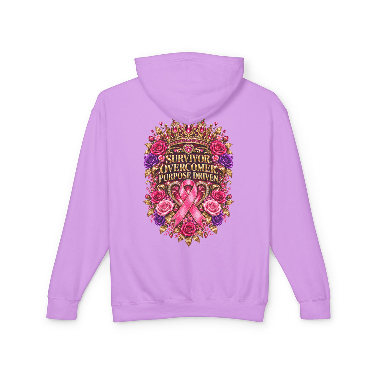 Breast Cancer Survivor Hoodie β Still Healing Floral Pink Ribbon Sweatshirt
