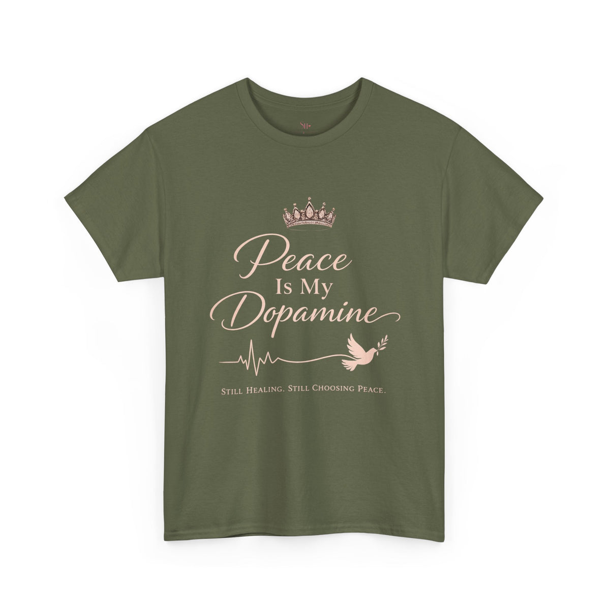Peace Is My Dopamine T‑Shirt — Inspirational Mental Health Tee