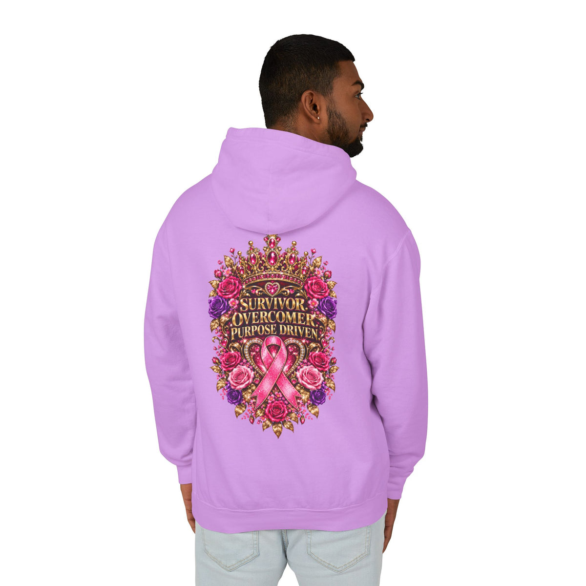 Breast Cancer Survivor Hoodie β Still Healing Floral Pink Ribbon Sweatshirt