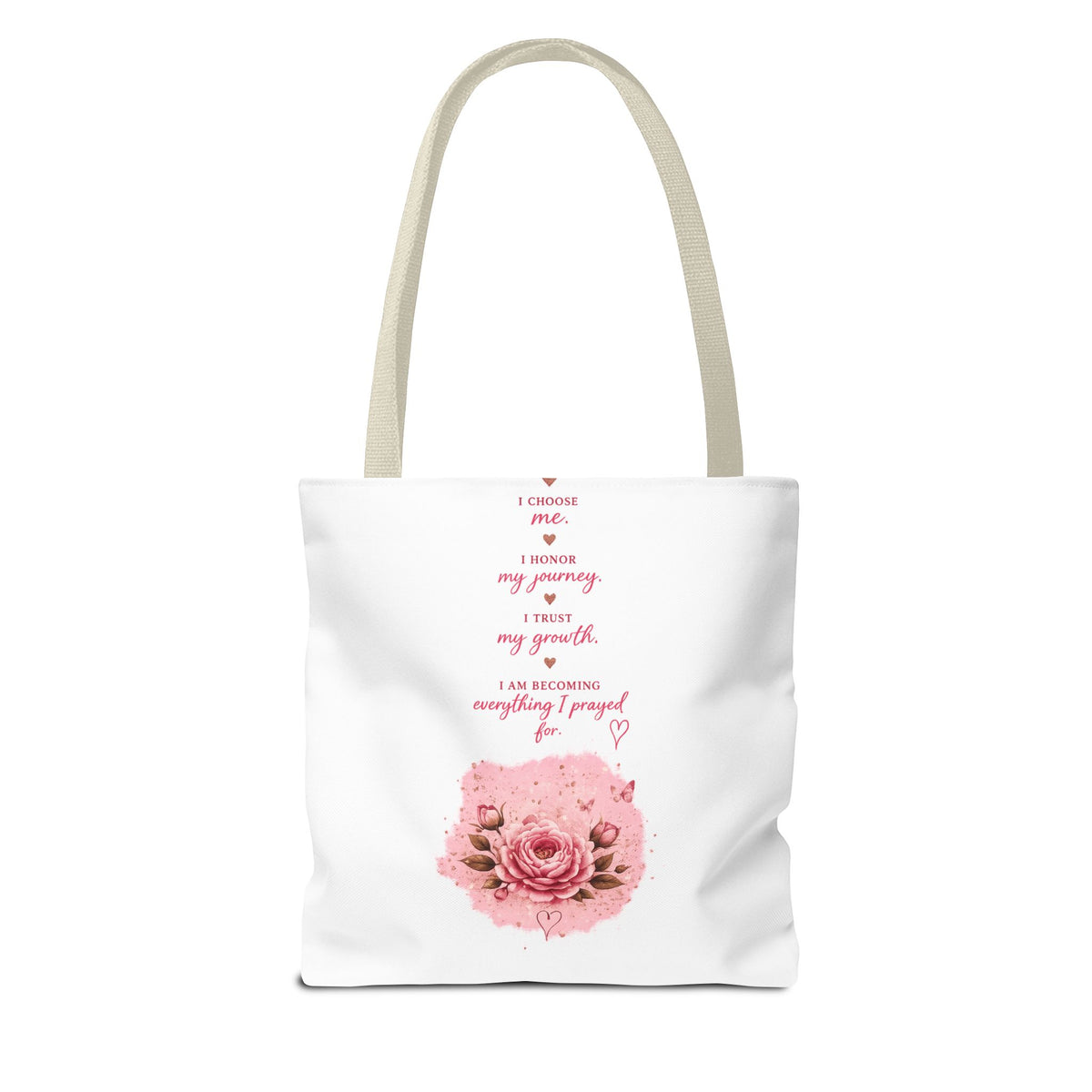 Still Healing Tote Bag — Inspirational Self-Love Healing Quote Tote
