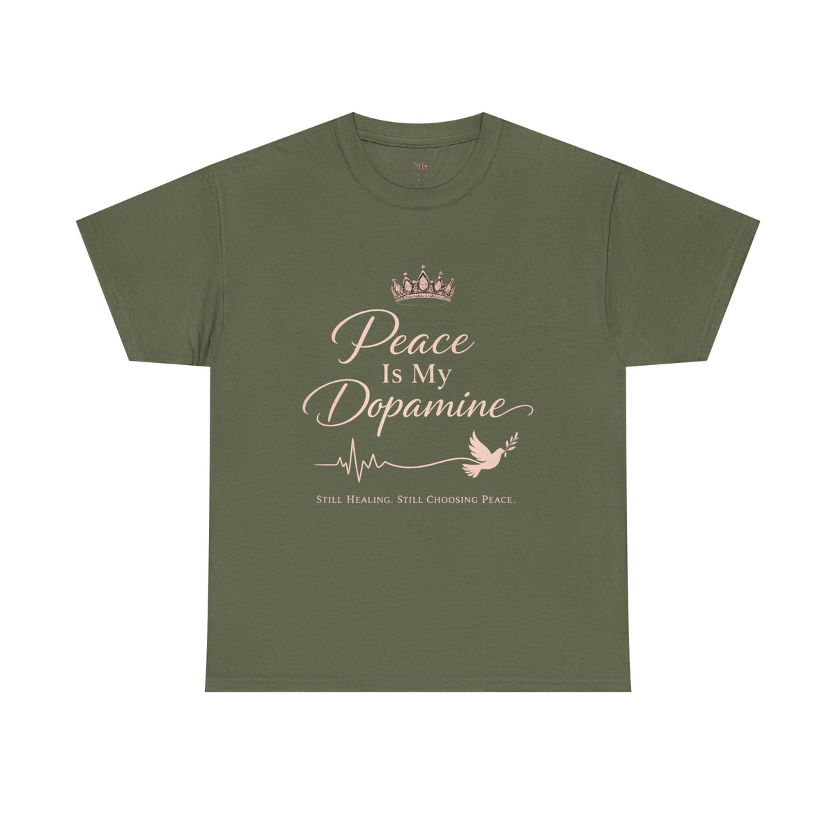 Peace Is My Dopamine T‑Shirt — Inspirational Mental Health Tee