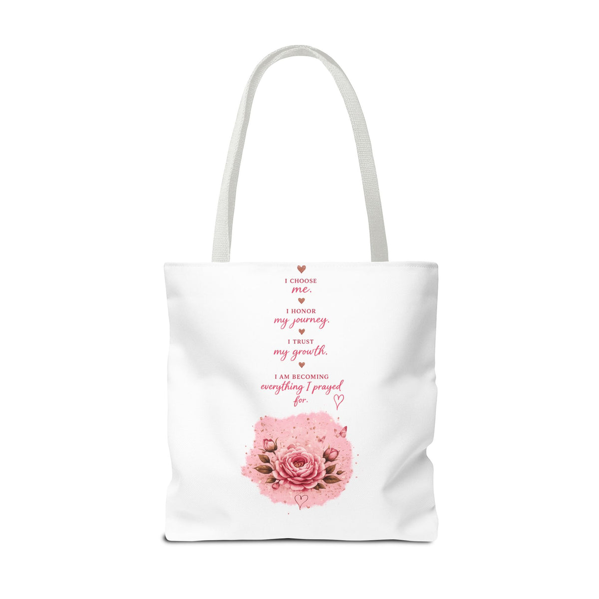 Still Healing Tote Bag — Inspirational Self-Love Healing Quote Tote
