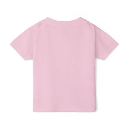 Toddler T-Shirt — "Brave Little Heart" Personalized Bear Design (Love Never Leaves)