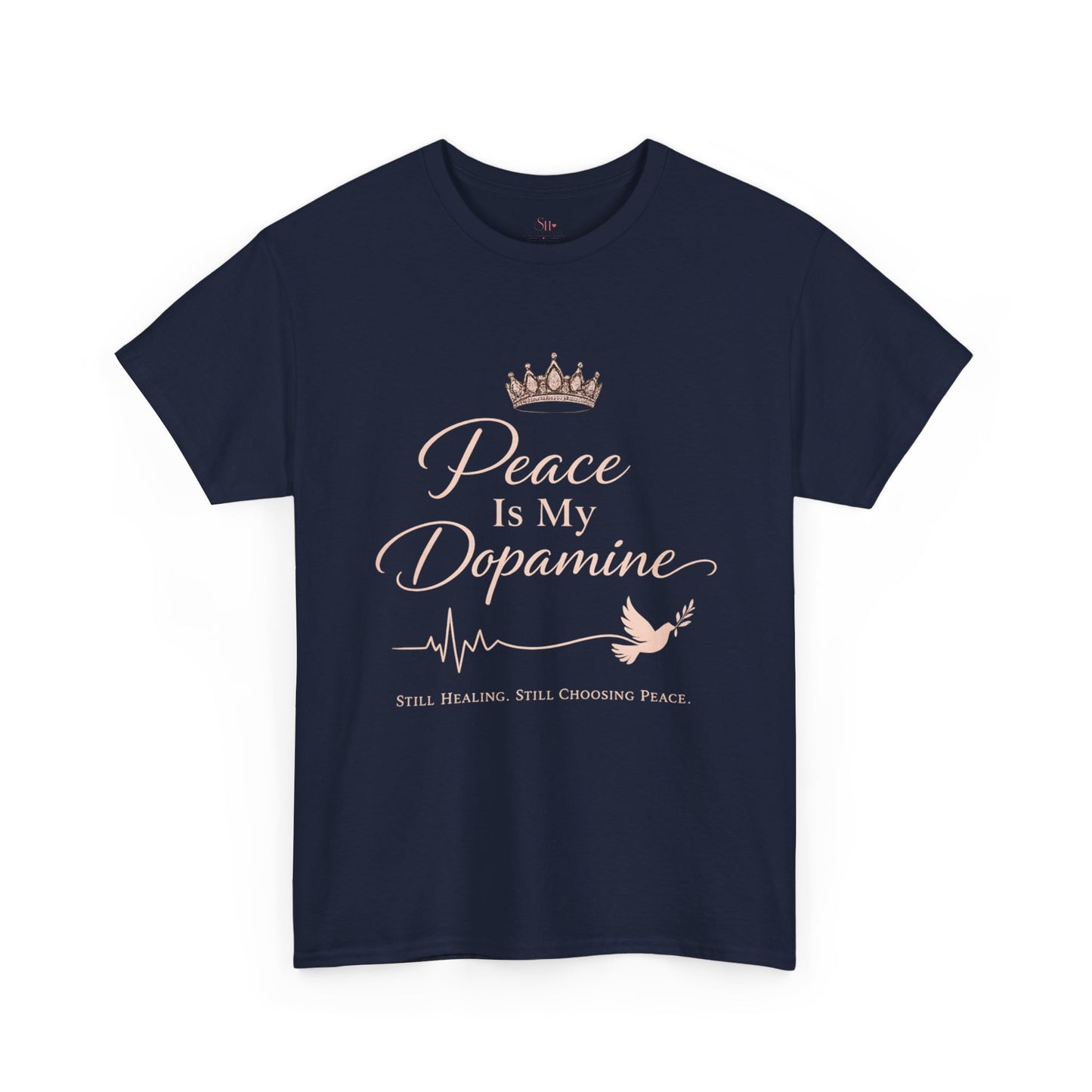 Peace Is My Dopamine T‑Shirt — Inspirational Mental Health Tee