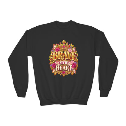 Brave Little Heart Youth Crewneck Sweatshirt