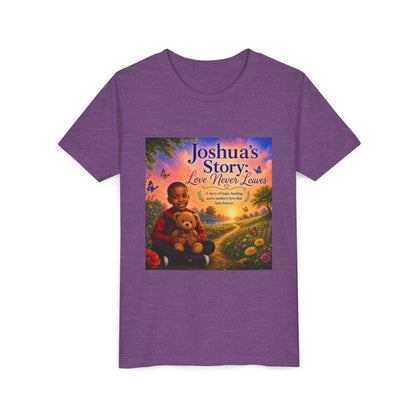 Youth Tee - "Joshua's Story: Love Never Leaves" Illustrated Kids T‑Shirt