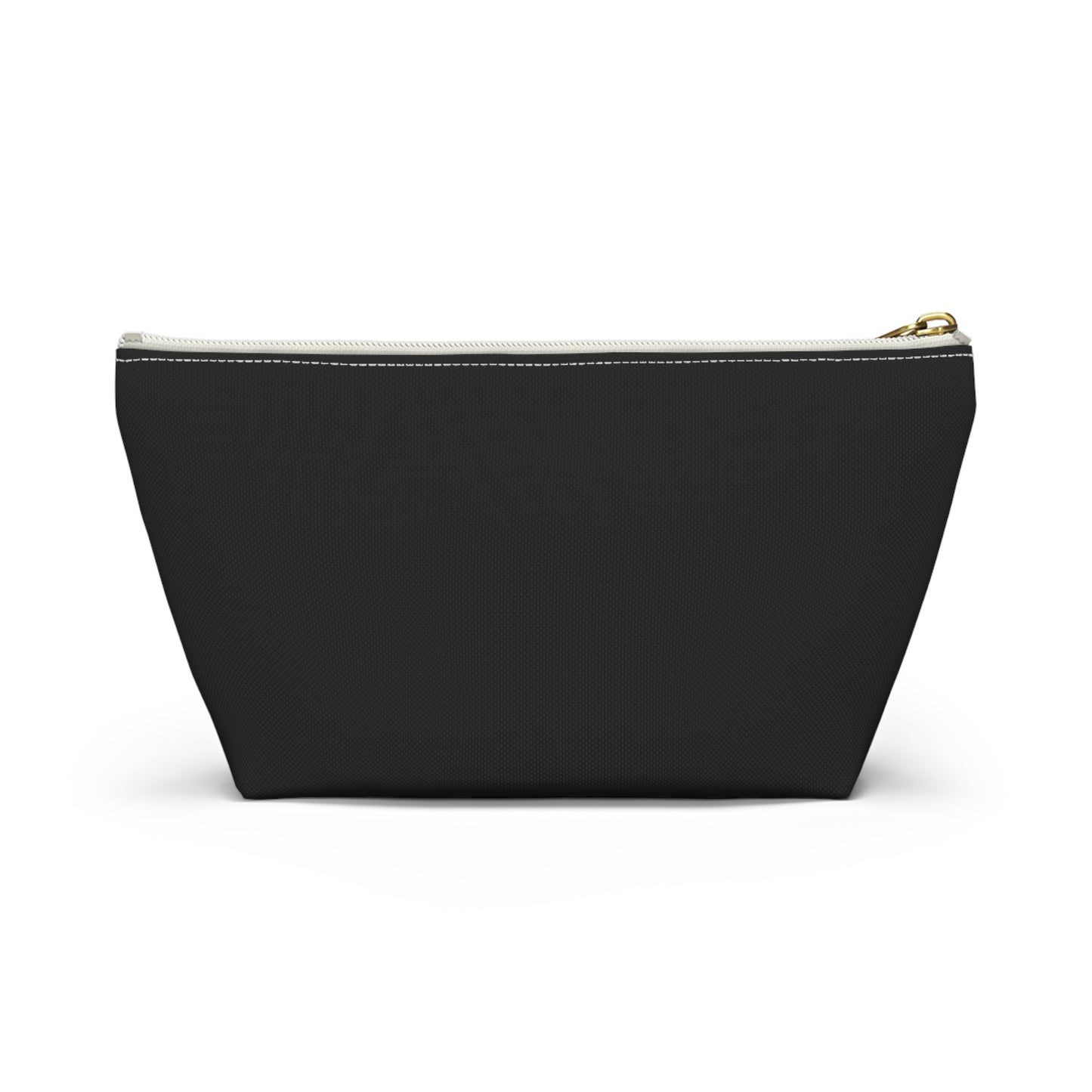 Accessory Pouch — "Love Don't Drive You Into a Grave" Pink Gothic Makeup Bag
