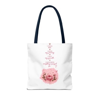 Still Healing Tote Bag — Inspirational Self-Love Healing Quote Tote