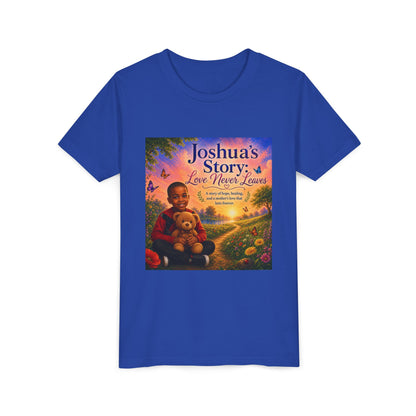 Youth Tee - "Joshua's Story: Love Never Leaves" Illustrated Kids T‑Shirt