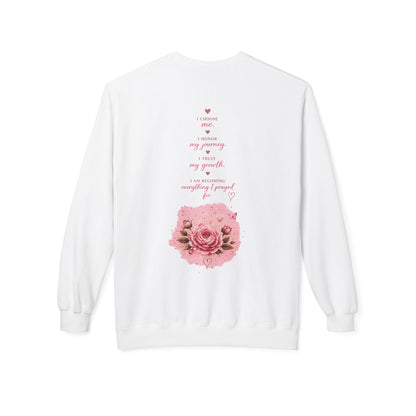 Still Healing Crewneck Sweatshirt — Breast Cancer Survivor Support Tee