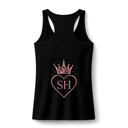 Still Healing Floral Performance Tank — Women's Recovery & Empowerment Racerback