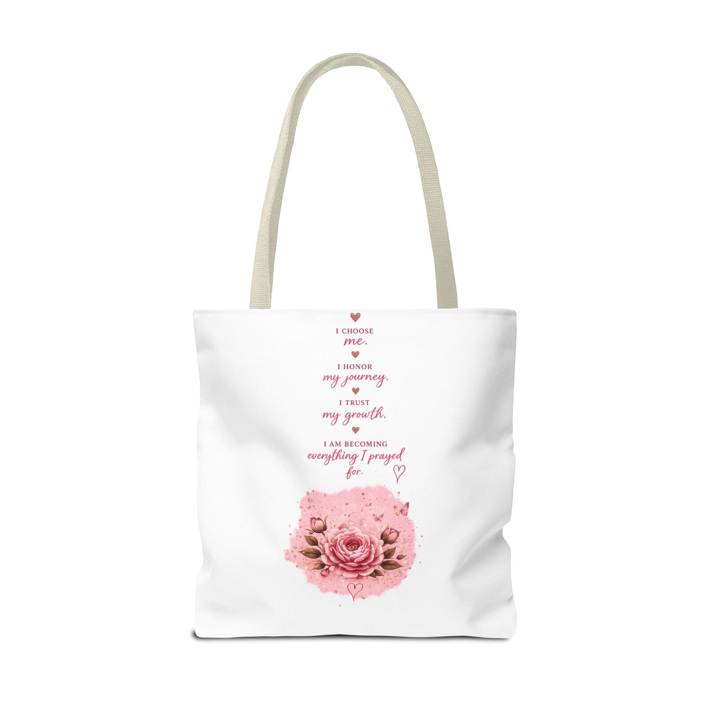Still Healing Tote Bag — Inspirational Self-Love Healing Quote Tote