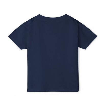 Toddler T-Shirt — "Brave Little Heart" Personalized Bear Design (Love Never Leaves)