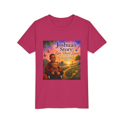Youth Tee - "Joshua's Story: Love Never Leaves" Illustrated Kids T‑Shirt