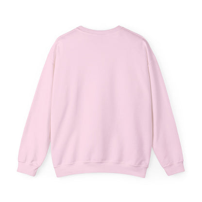 Crewneck Sweatshirt — "Love Don't Drive You Into a Grave" Pink Roses Breast Cancer Awareness