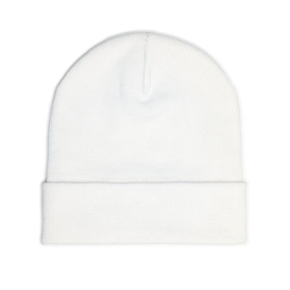 Embroidered 'Still Healing' Floral Crown Knit Beanie