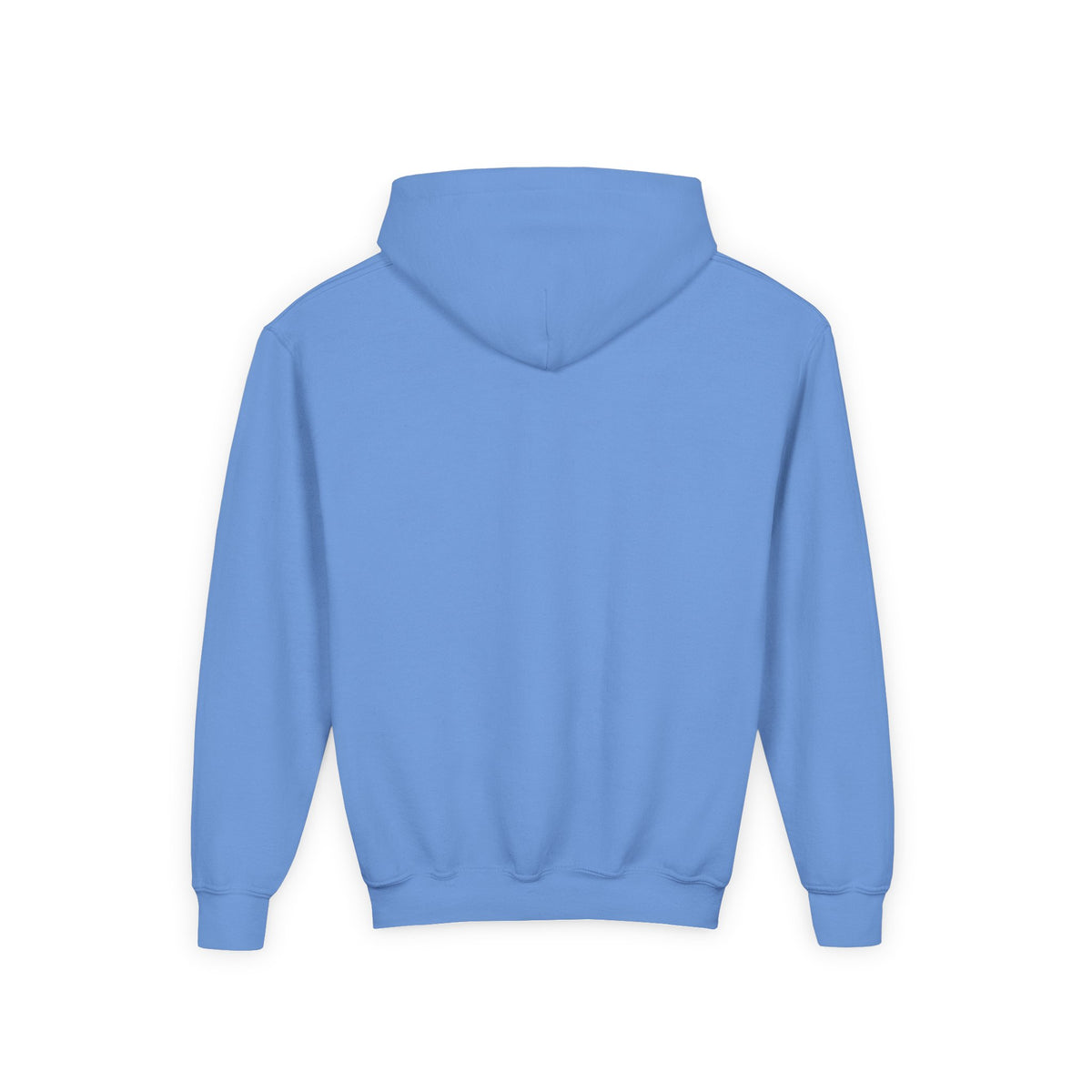 Brave Little Heart Youth Hoodie – Personalized Teddy Bear 'Love Never Leaves' Kids Sweatshirt
