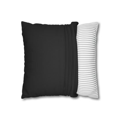 Decorative Pillow - "Love Don't Drive You Into a Grave" Gothic Rose Accent Pillow