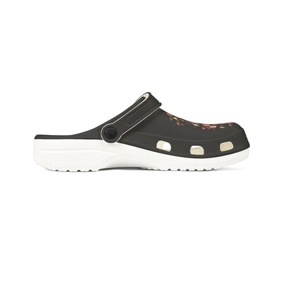 Soul Healing Floral EVA Clogs — Protective Peace Rosette Slip-Ons