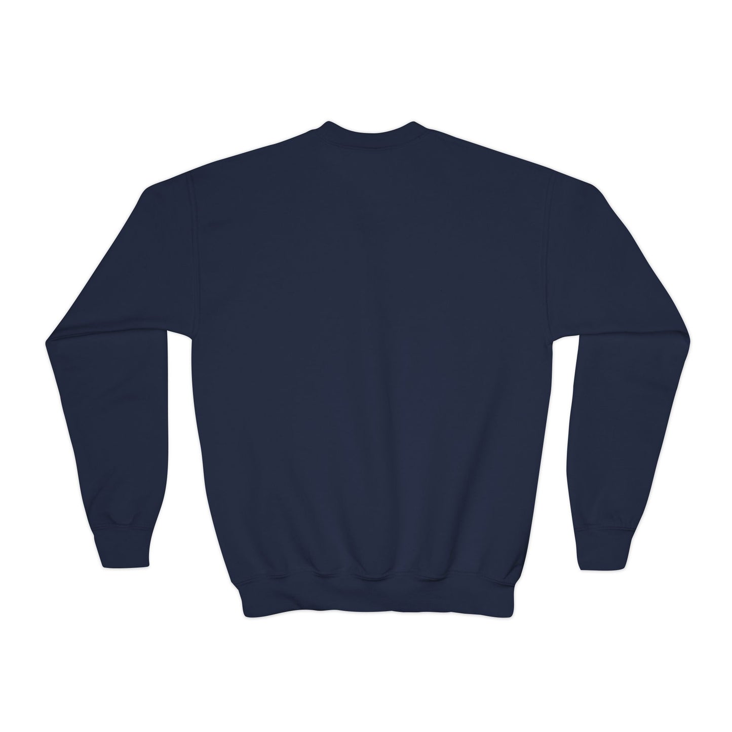 Youth Sweatshirt — "Brave Little Heart" Watercolor Butterfly Crewneck