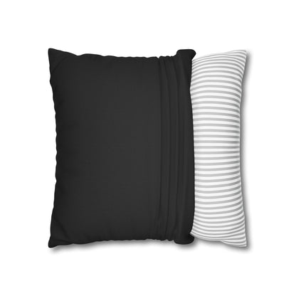 Decorative Pillow - "Love Don't Drive You Into a Grave" Gothic Rose Accent Pillow