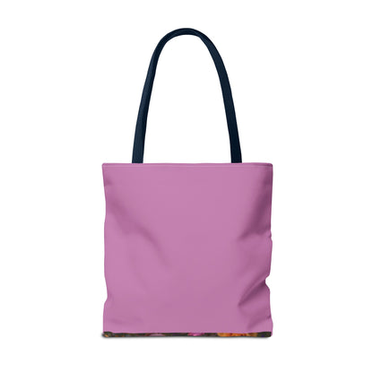 Love Never Leaves Tote Bag — Mother & Child Floral Sunset AOP Tote
