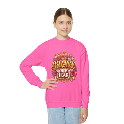 Brave Little Heart Youth Crewneck Sweatshirt