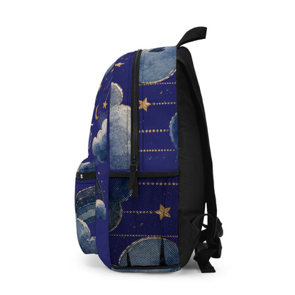 Brave Little Heart Backpack — Teddy Bear & Butterfly Kids School Bag ("Brave Strong Loved")