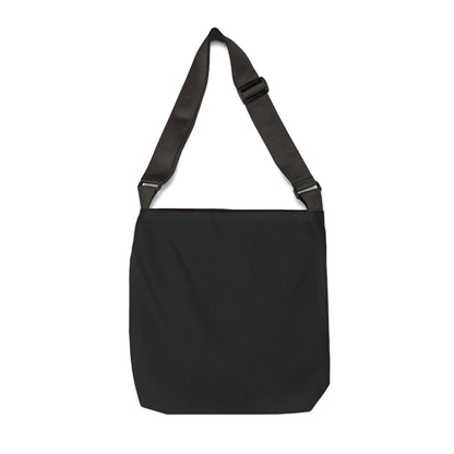 Brave Little Heart Adjustable Tote Bag — Inspirational Courage Quote Shoulder Bag