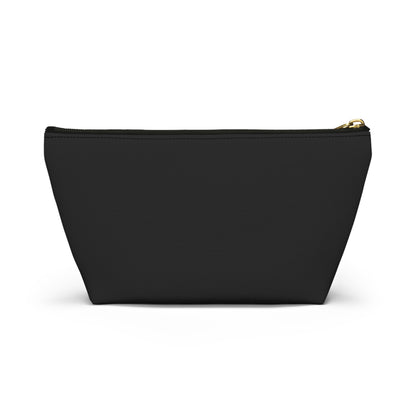 Accessory Pouch — "Love Don't Drive You Into a Grave" Pink Gothic Makeup Bag