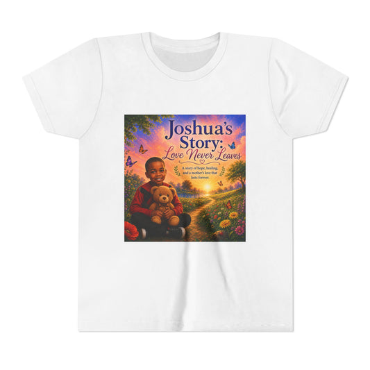 Youth Tee - "Joshua's Story: Love Never Leaves" Illustrated Kids T‑Shirt