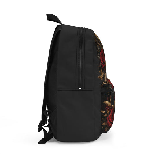 Backpack — "Still Healing" Faith Over Fear Floral Heart Backpack