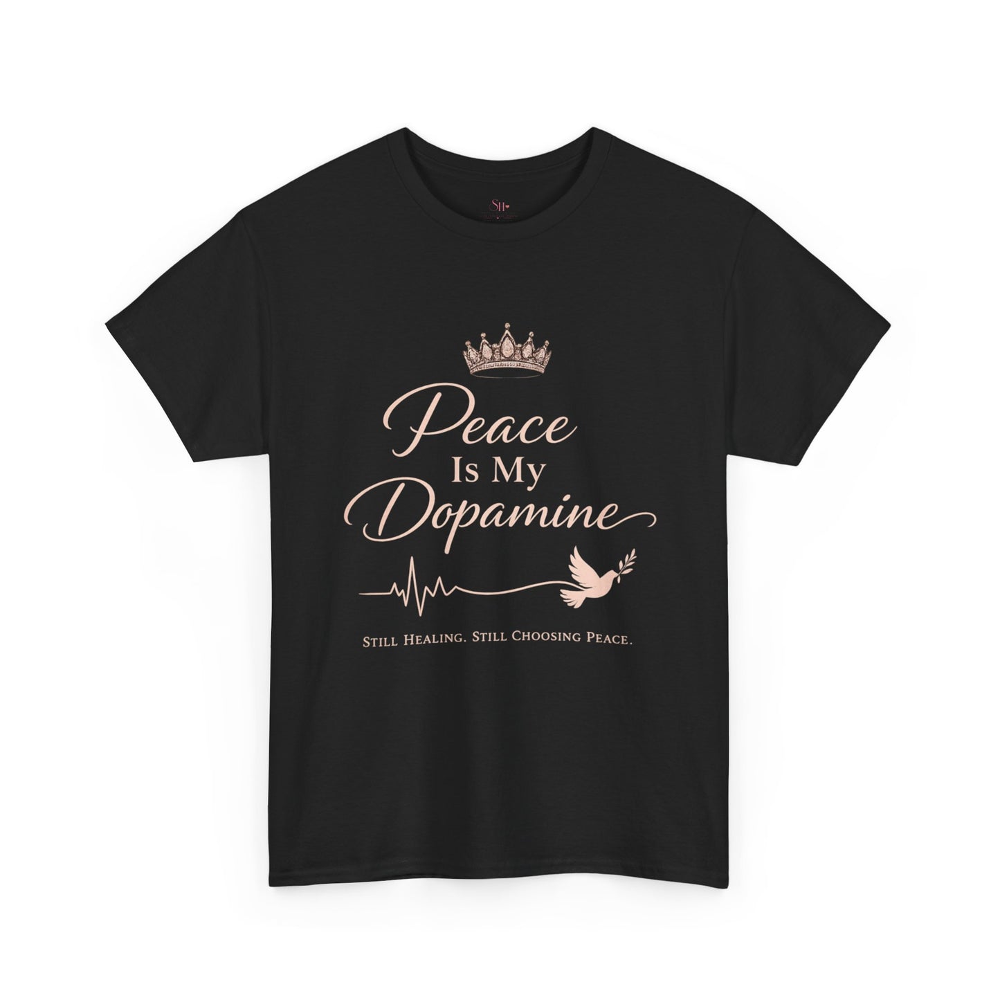 Peace Is My Dopamine T‑Shirt — Inspirational Mental Health Tee