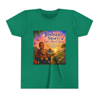 Youth Tee - "Joshua's Story: Love Never Leaves" Illustrated Kids T‑Shirt