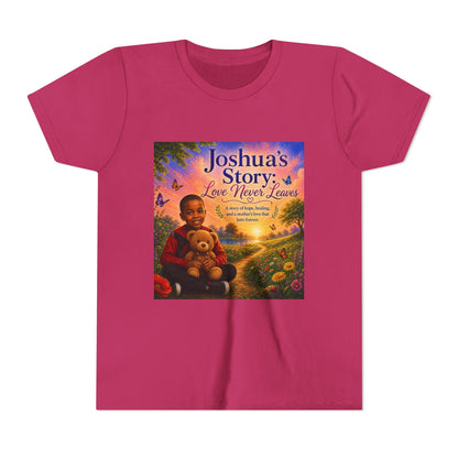 Youth Tee - "Joshua's Story: Love Never Leaves" Illustrated Kids T‑Shirt