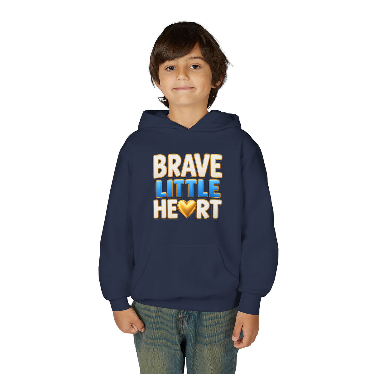 Brave Little Heart Youth Hoodie