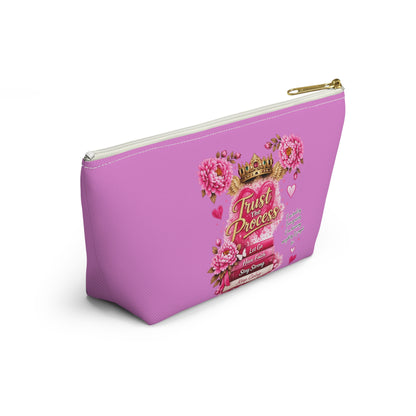 Still Healing / Trust the Process Pink Accessory Pouch