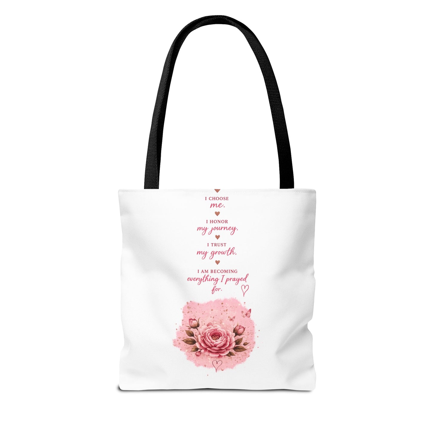 Still Healing Tote Bag — Inspirational Self-Love Healing Quote Tote