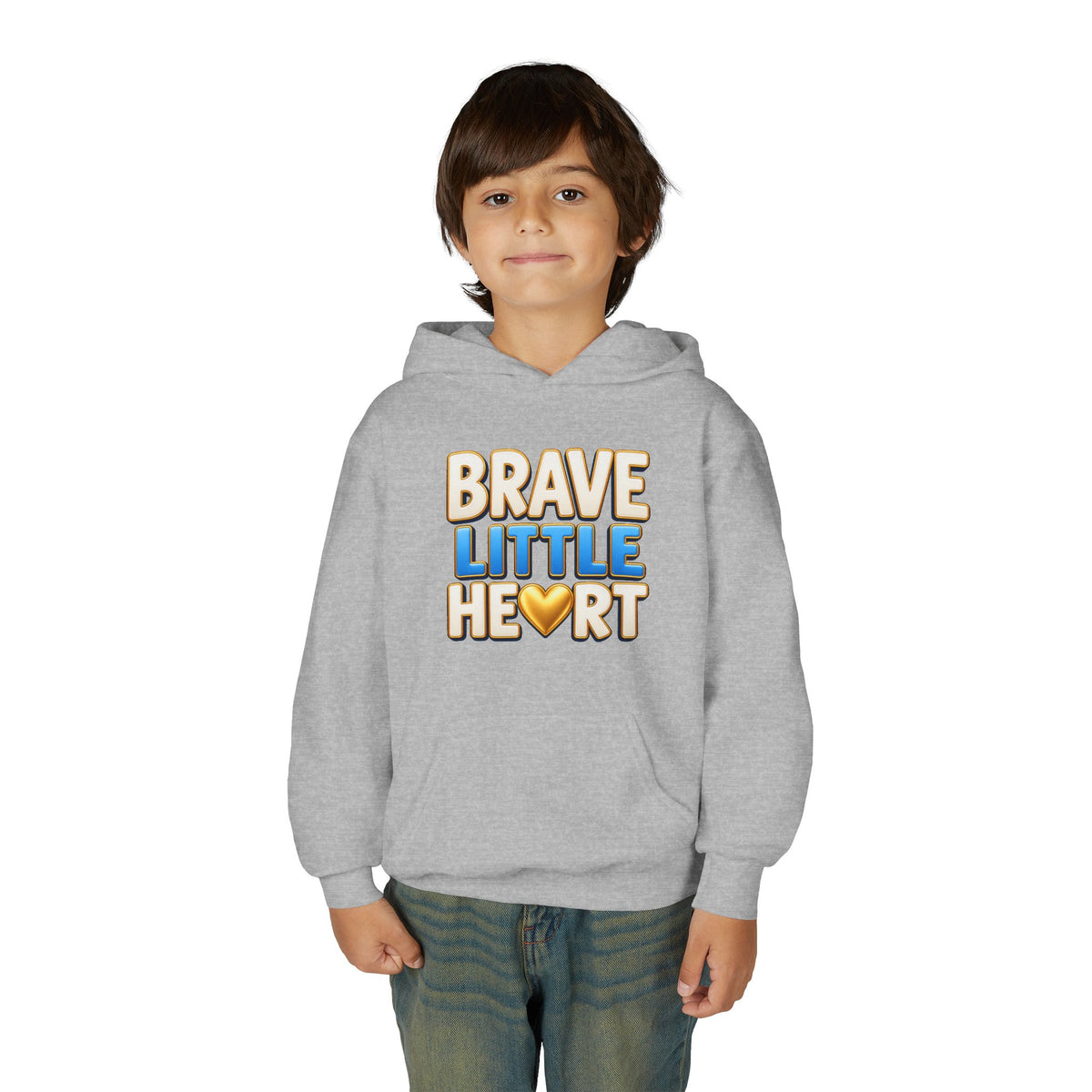 Brave Little Heart Youth Hoodie