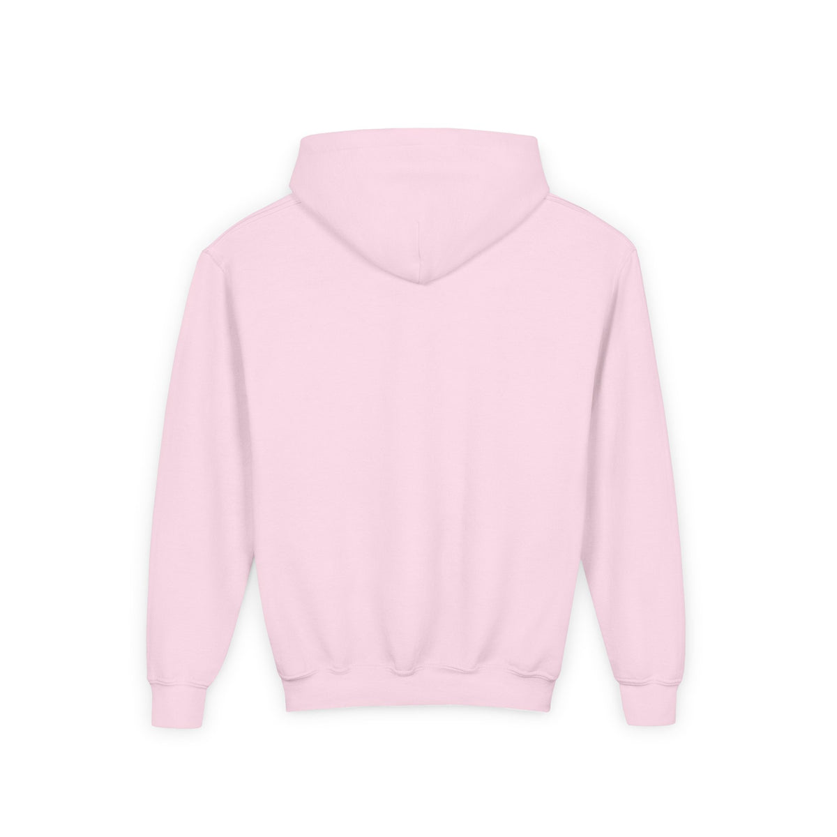Brave Little Heart Youth Hoodie – Personalized Teddy Bear 'Love Never Leaves' Kids Sweatshirt
