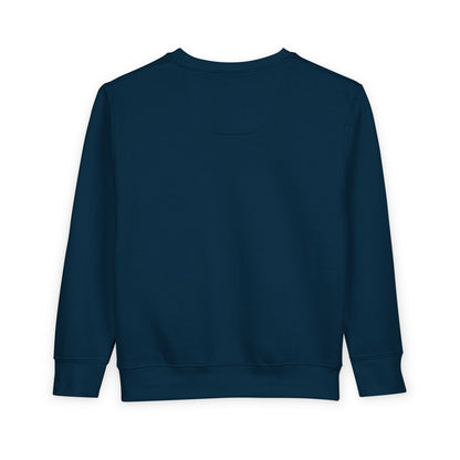 Brave Little Heart Toddler Sweatshirt – Personalized Bear & Butterflies “Love Never Leaves”