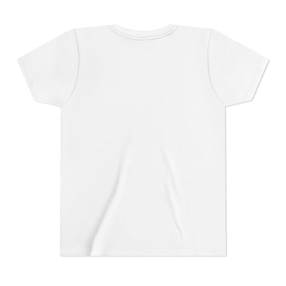 Brave Heart Club Youth Tee — Pastel Rainbow & Teddy Kids Shirt (“Brave Heart Club” Design)