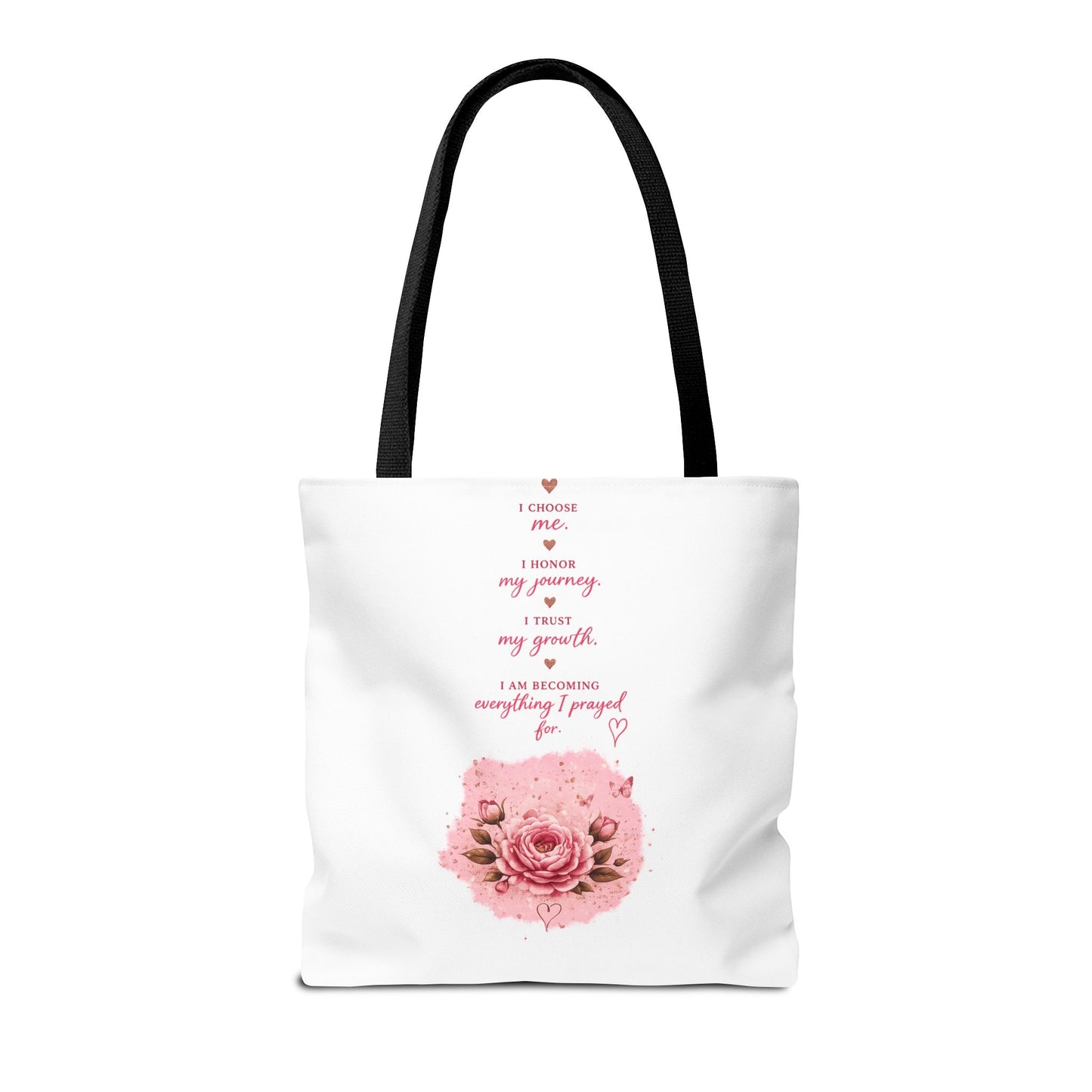 Still Healing Tote Bag — Inspirational Self-Love Healing Quote Tote