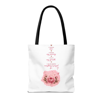 Still Healing Tote Bag — Inspirational Self-Love Healing Quote Tote