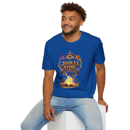Joshua's Story T‑Shirt — "Love Never Leaves" Inspirational Butterfly Tee