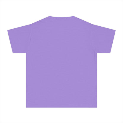 Youth Tee — "Brave Little Heart" Teddy Bear Floral Comfort Shirt